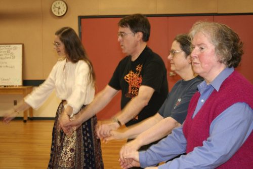 the Line - Janet, Don, Lydia Fusetti, Julie reed