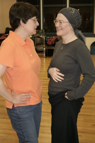 Joan Bennet and Rachel Baldwin